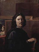 Nicolas Poussin / Self Portrait, 1650 
