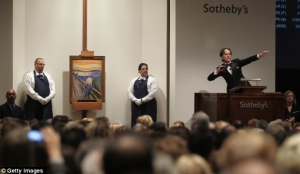 Edvard Munch / The Scream / Auction at Sotheby's 2012 / Copyright Getty Images